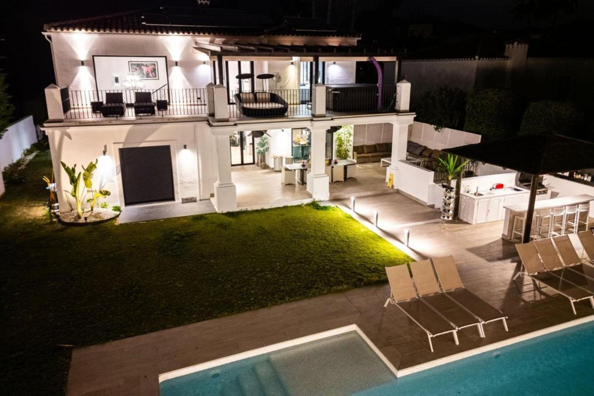 Villa New Zacaluca Pool Sauna & Gym - Happy Rentals Marbella Exterior foto