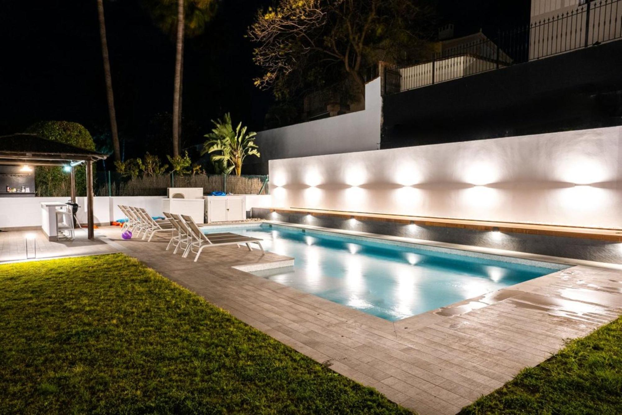 Villa New Zacaluca Pool Sauna & Gym - Happy Rentals Marbella Exterior foto