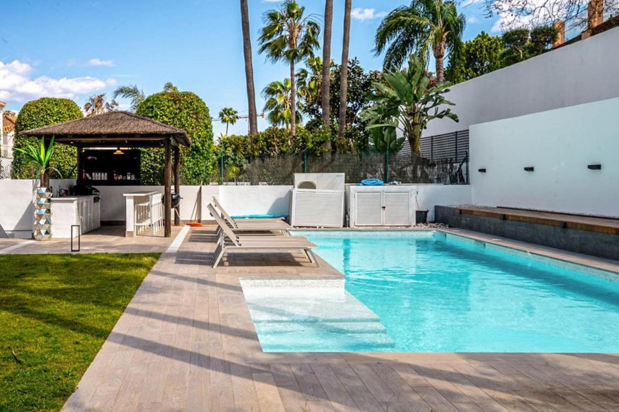 Villa New Zacaluca Pool Sauna & Gym - Happy Rentals Marbella Exterior foto