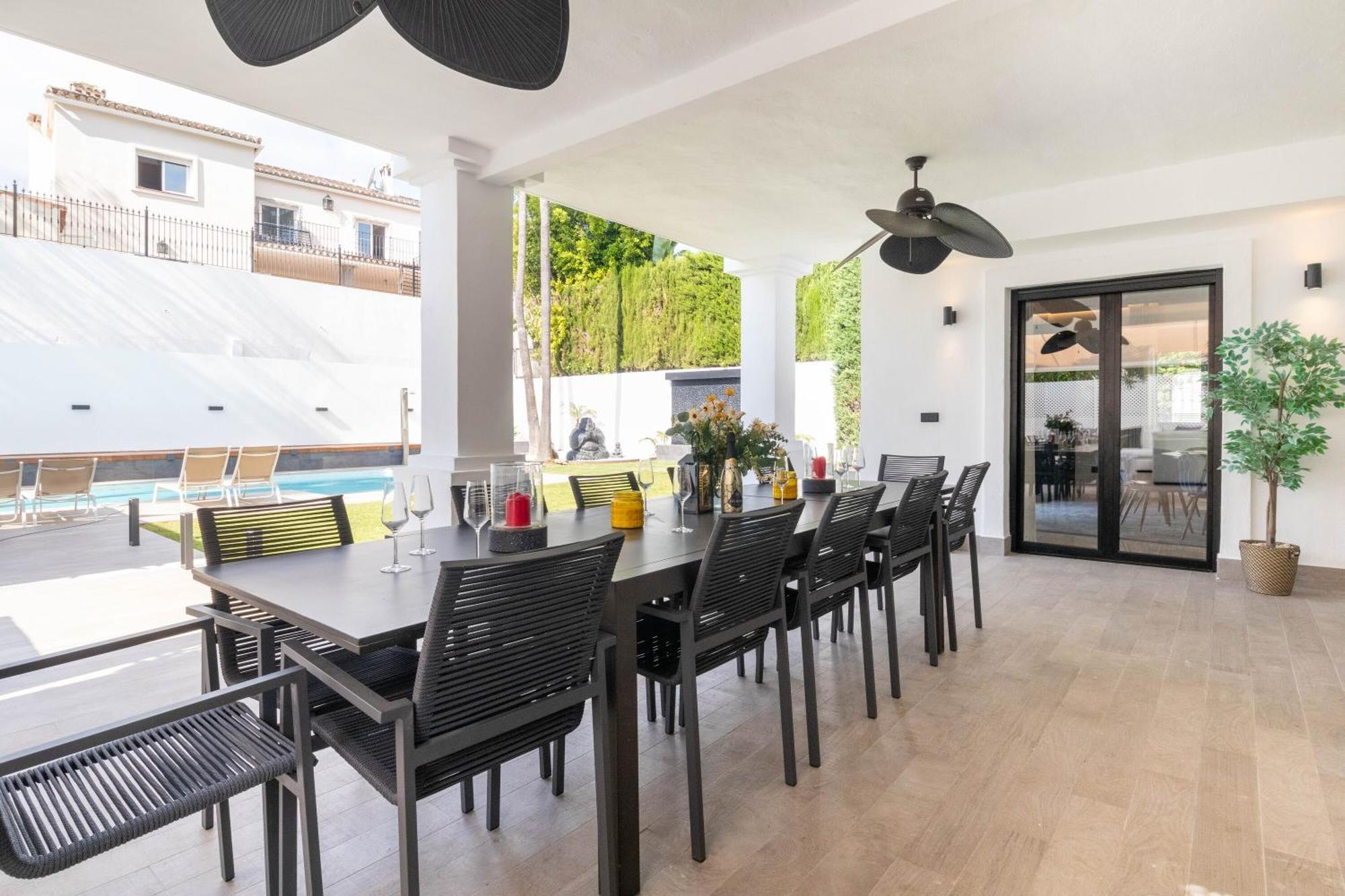 Villa New Zacaluca Pool Sauna & Gym - Happy Rentals Marbella Exterior foto